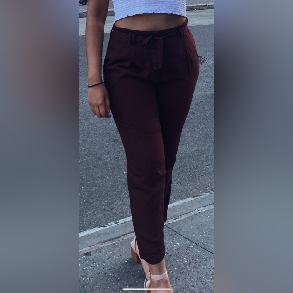 Pants with a tie!